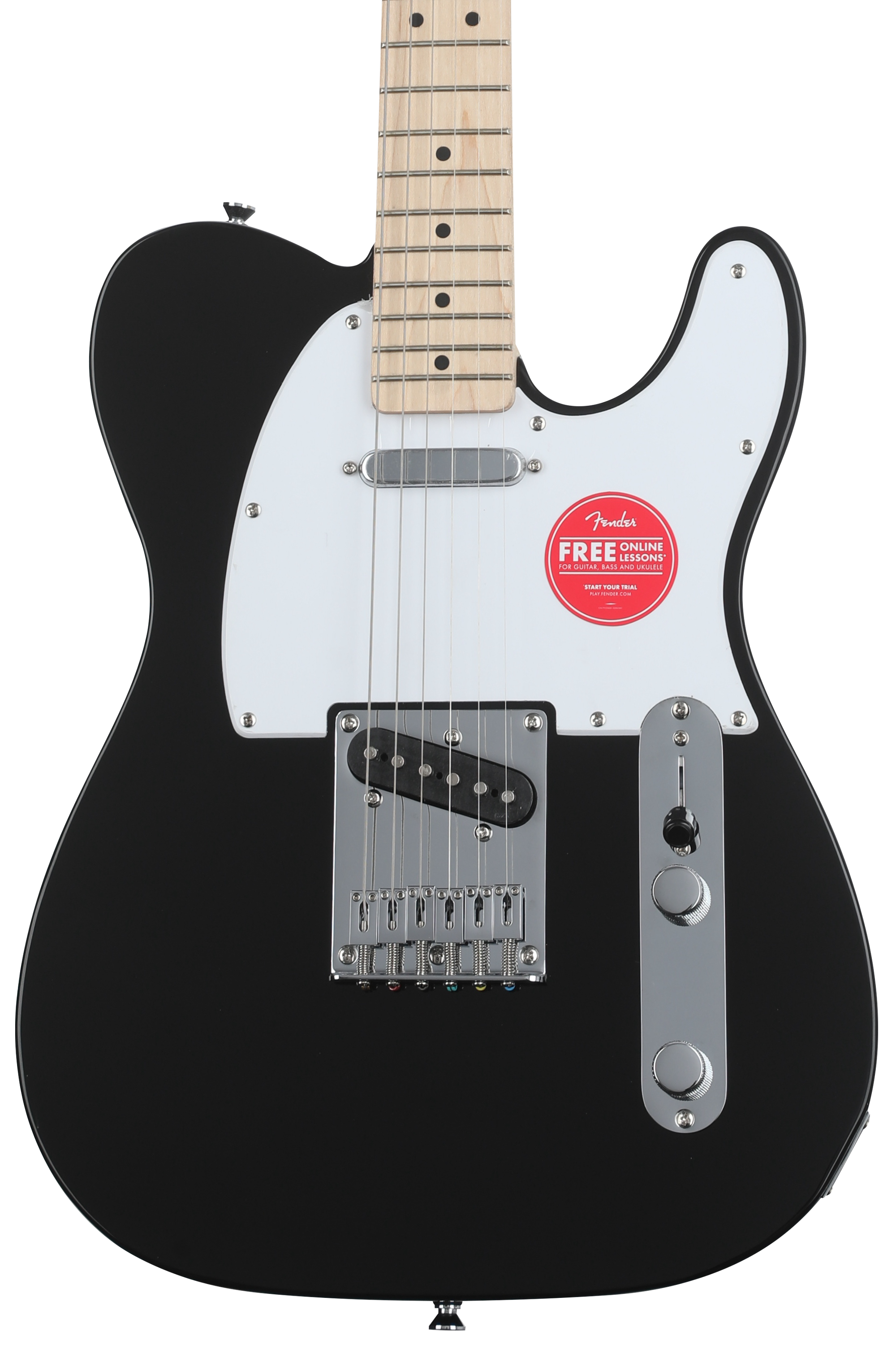 Squier Sonic Telecaster Electric Guitar - Black | Sweetwater