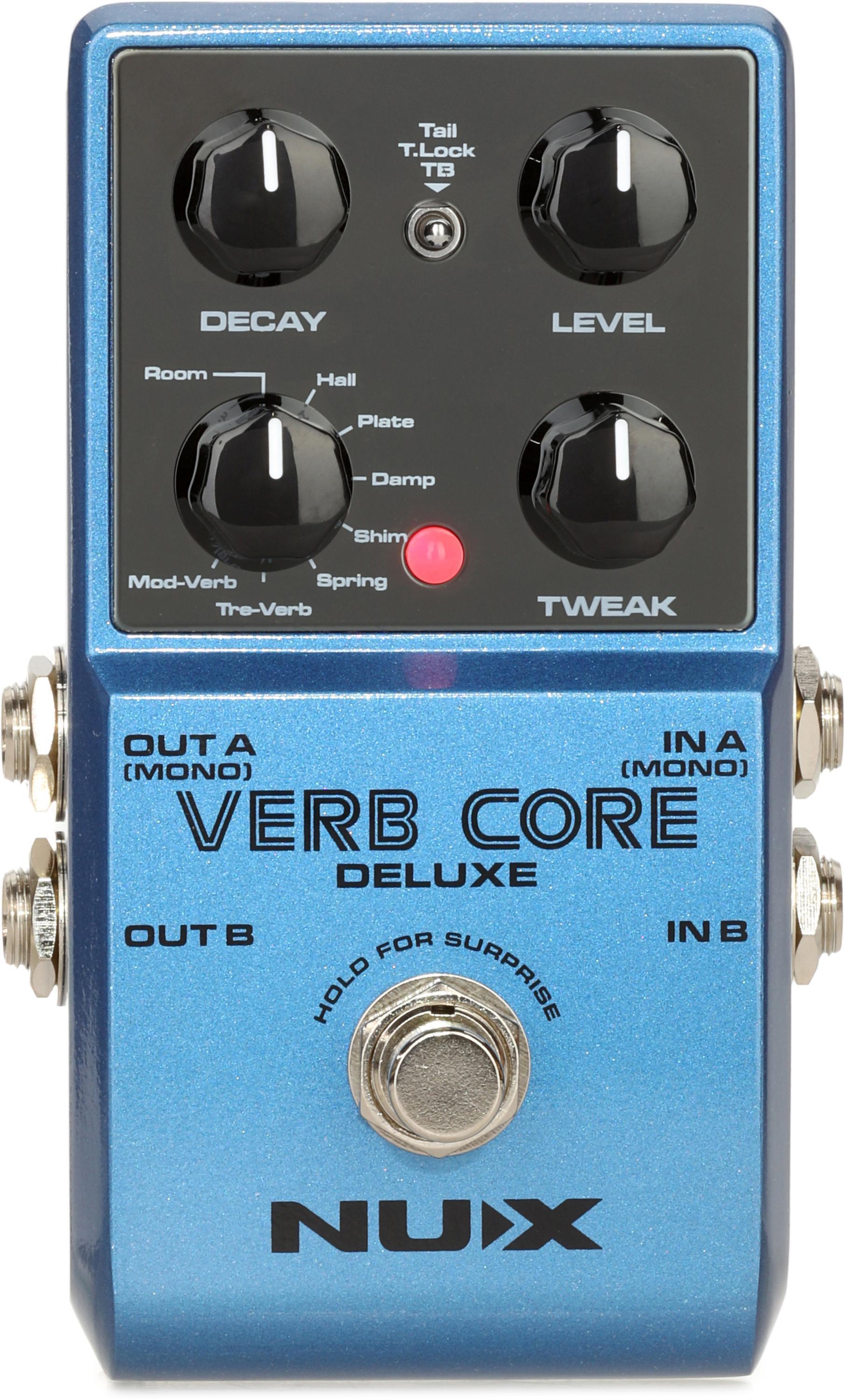 NUX Verb Core Deluxe Stereo Reverb Pedal | Sweetwater