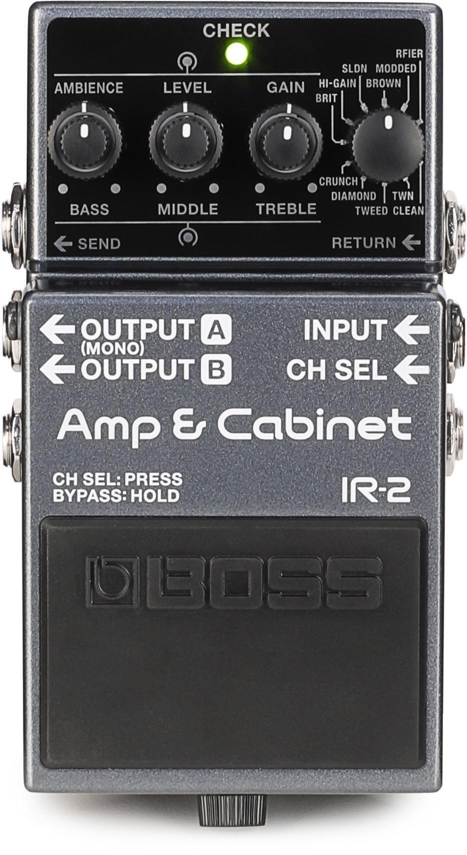 Boss IR-2 Amp and IR Cabinet Pedal | Sweetwater