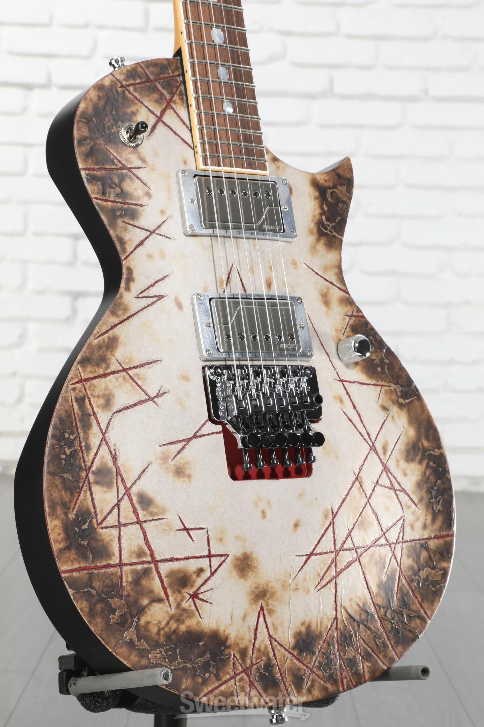 ESP RZK-II Burnt Richard Z Kruspe Signature Electric Guitar