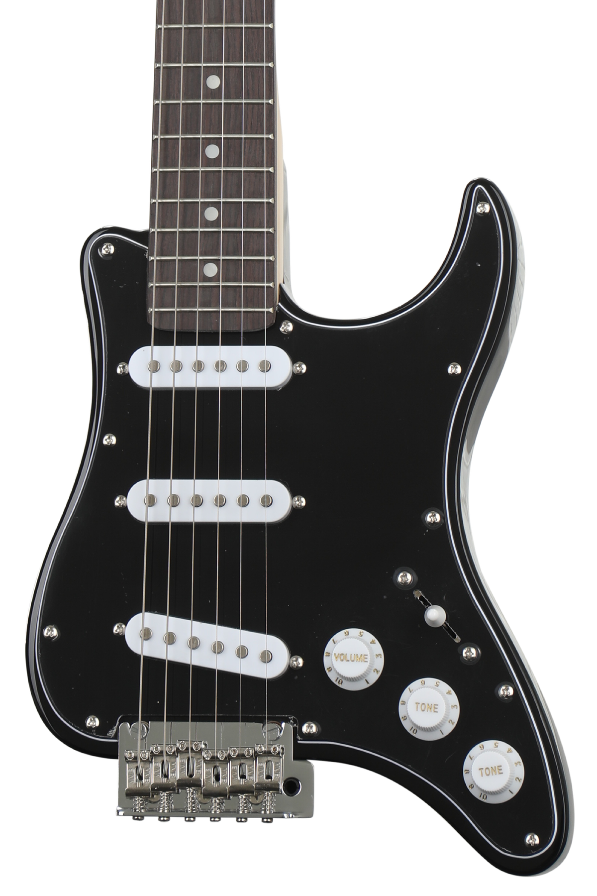 Traveler Guitar Travelcaster Deluxe - Gloss Black | Sweetwater