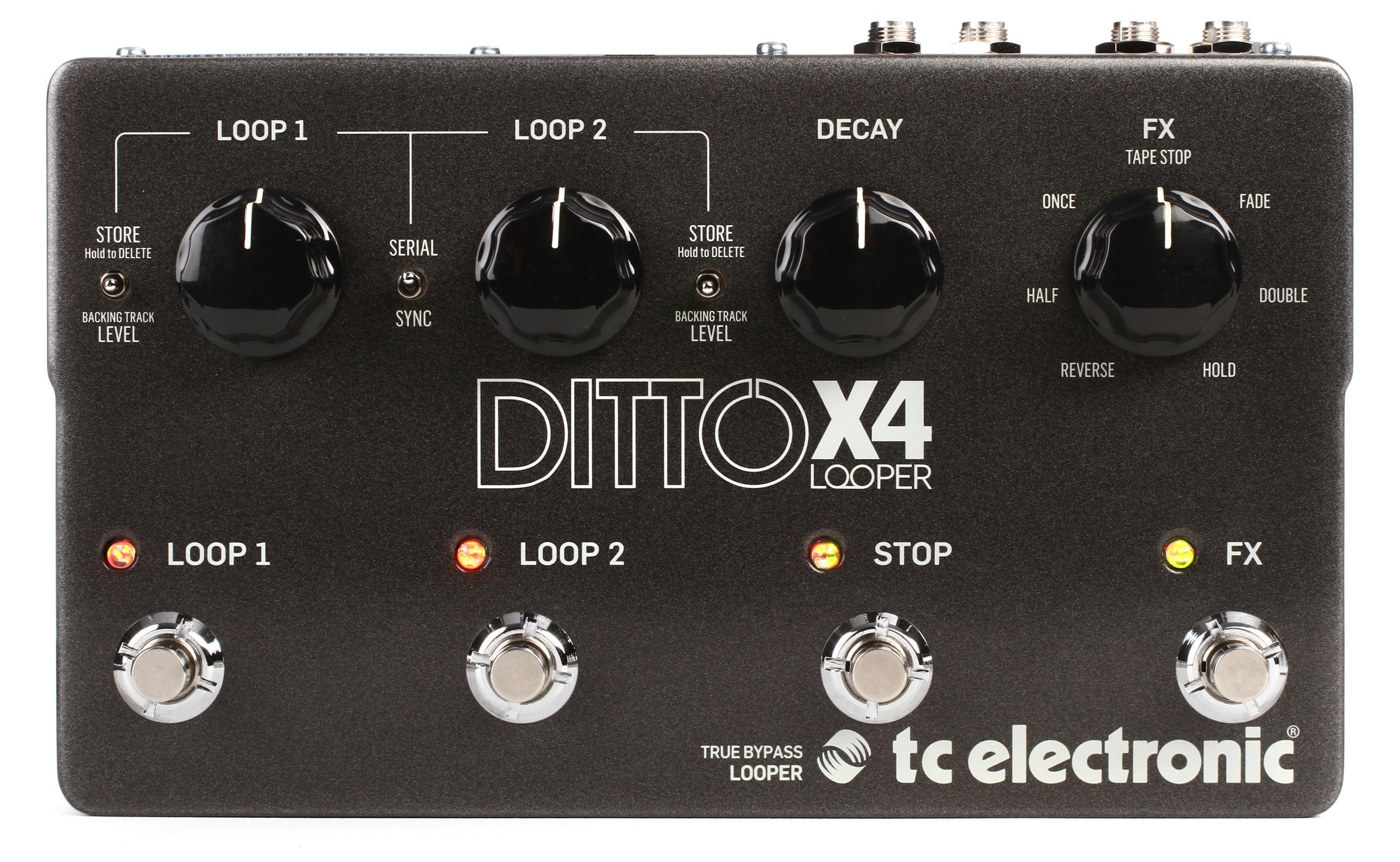 TC Electronic Ditto Jam X2 Looper Pedal | Sweetwater