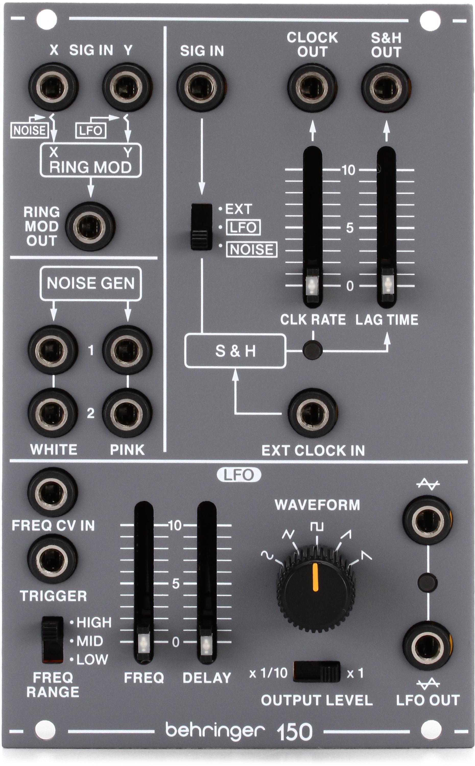 Behringer 140 Dual Envelope/LFO Eurorack Module | Sweetwater