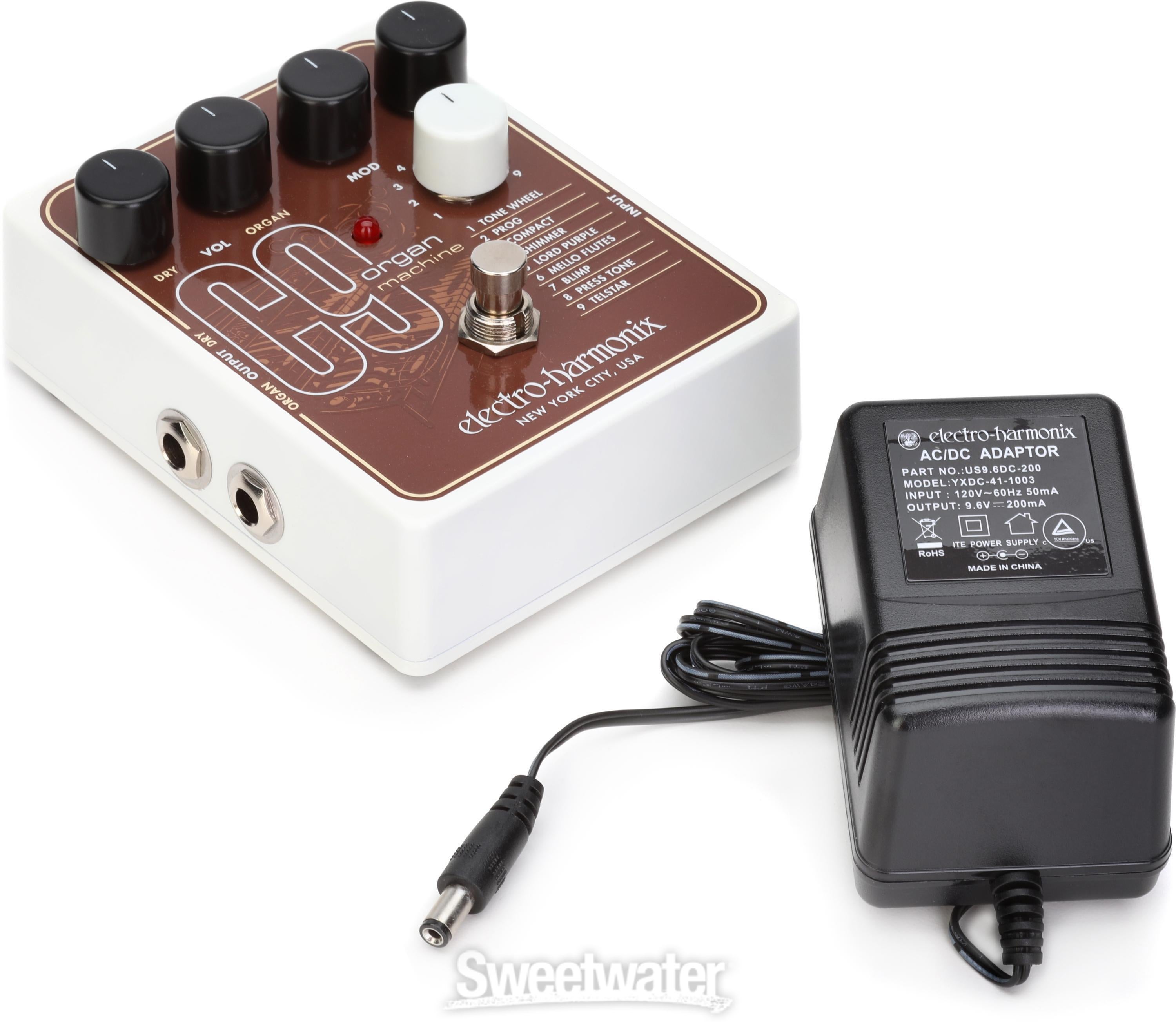 Electro-Harmonix C9 Organ Machine Guitar Effect Pedal Reviews