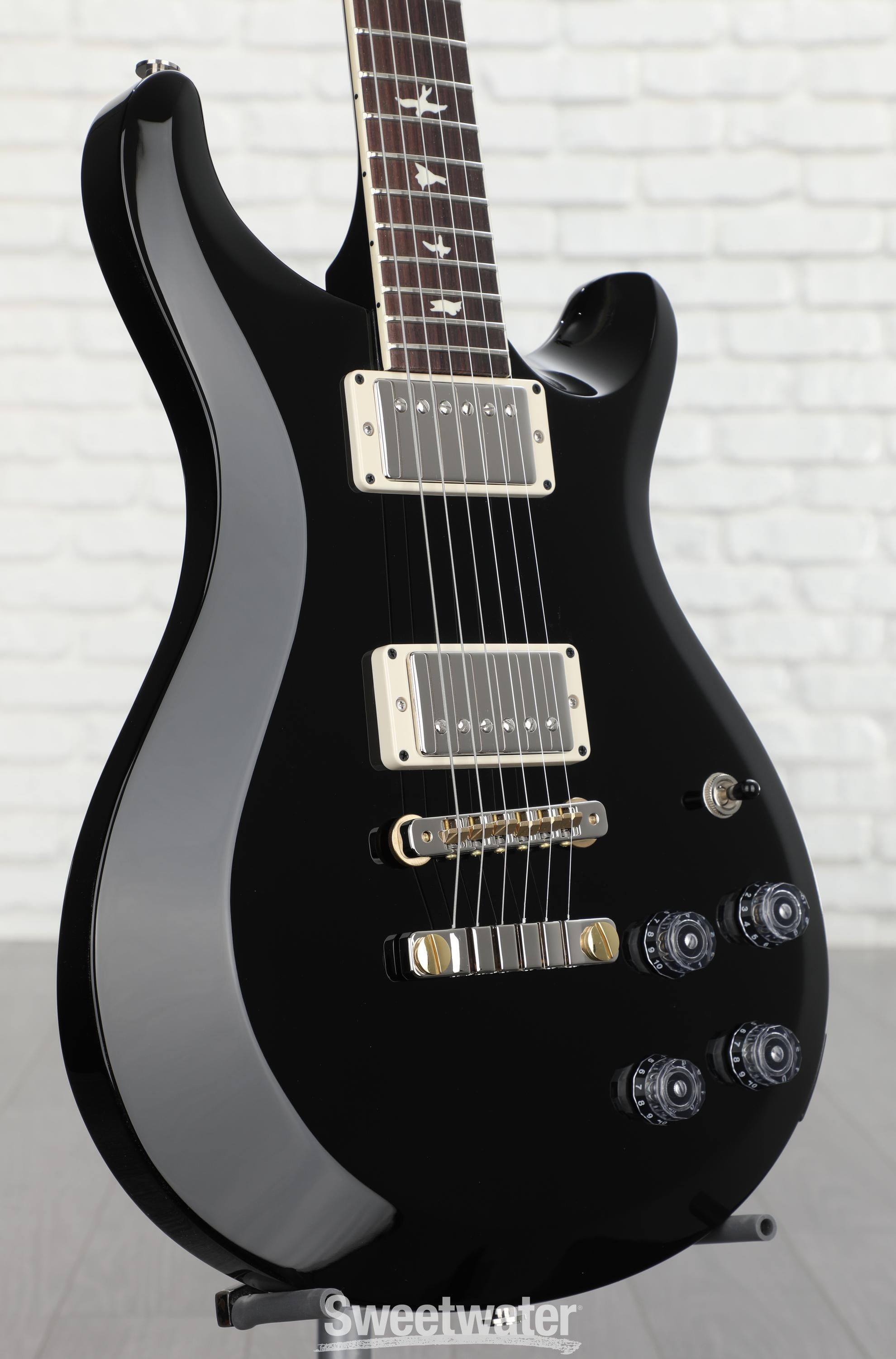PRS S2 McCarty 594 Thinline Electric Guitar - Black | Sweetwater