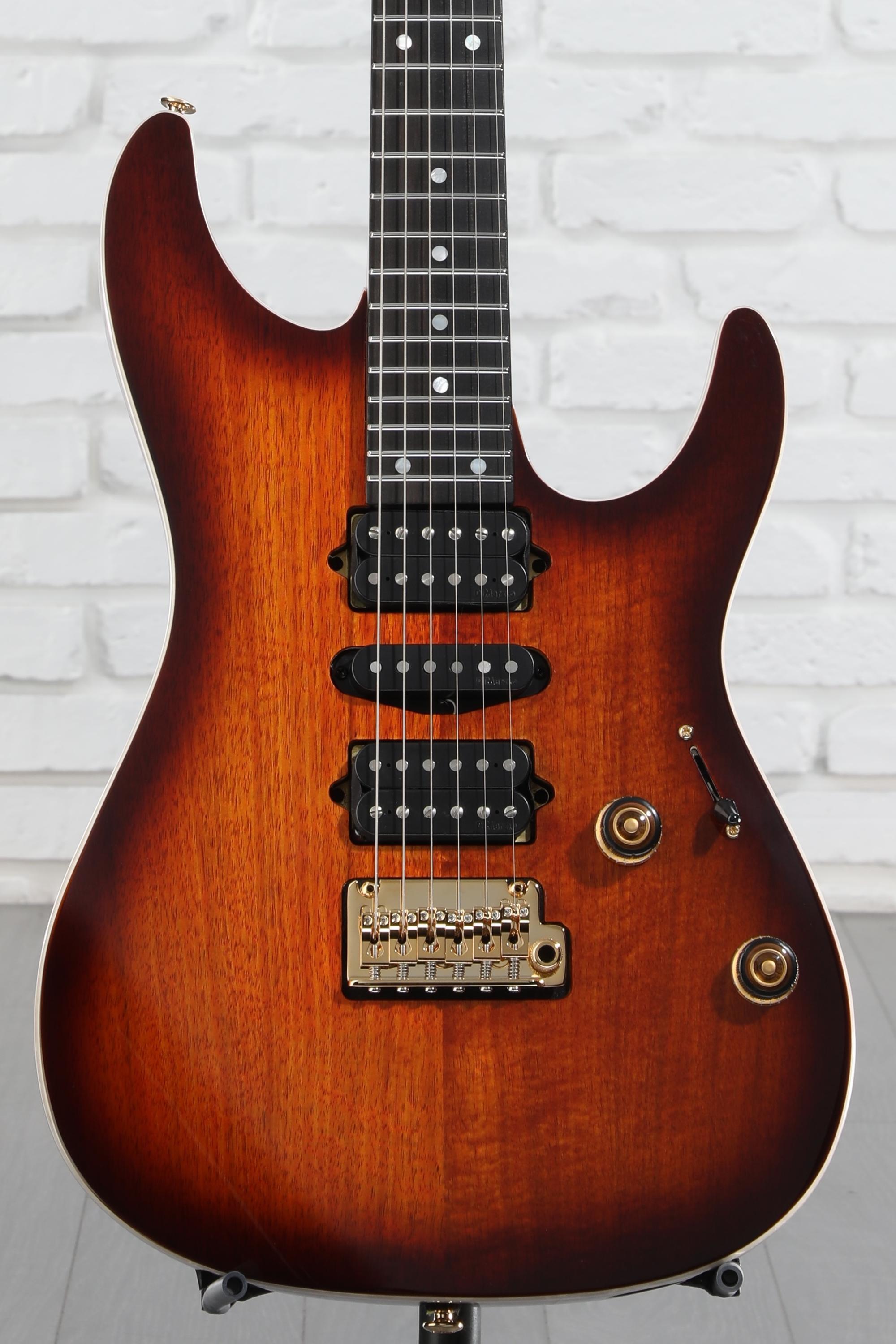 Ibanez Premium AZ47P2K Electric Guitar - Dragon Eye Burst | Sweetwater