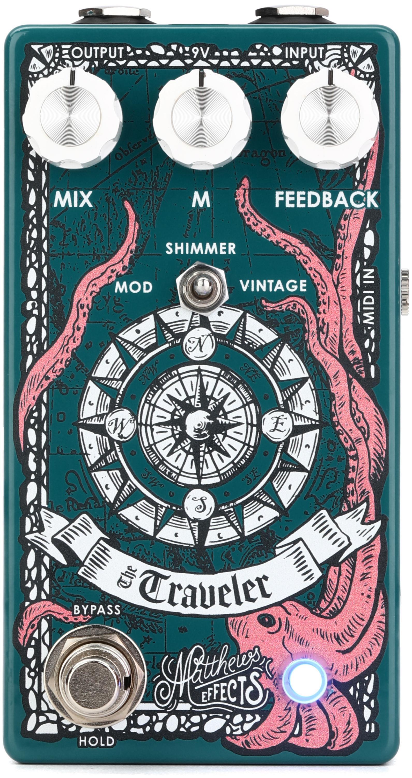 Matthews Effects The Traveler Exploratory Reverb Pedal | Sweetwater