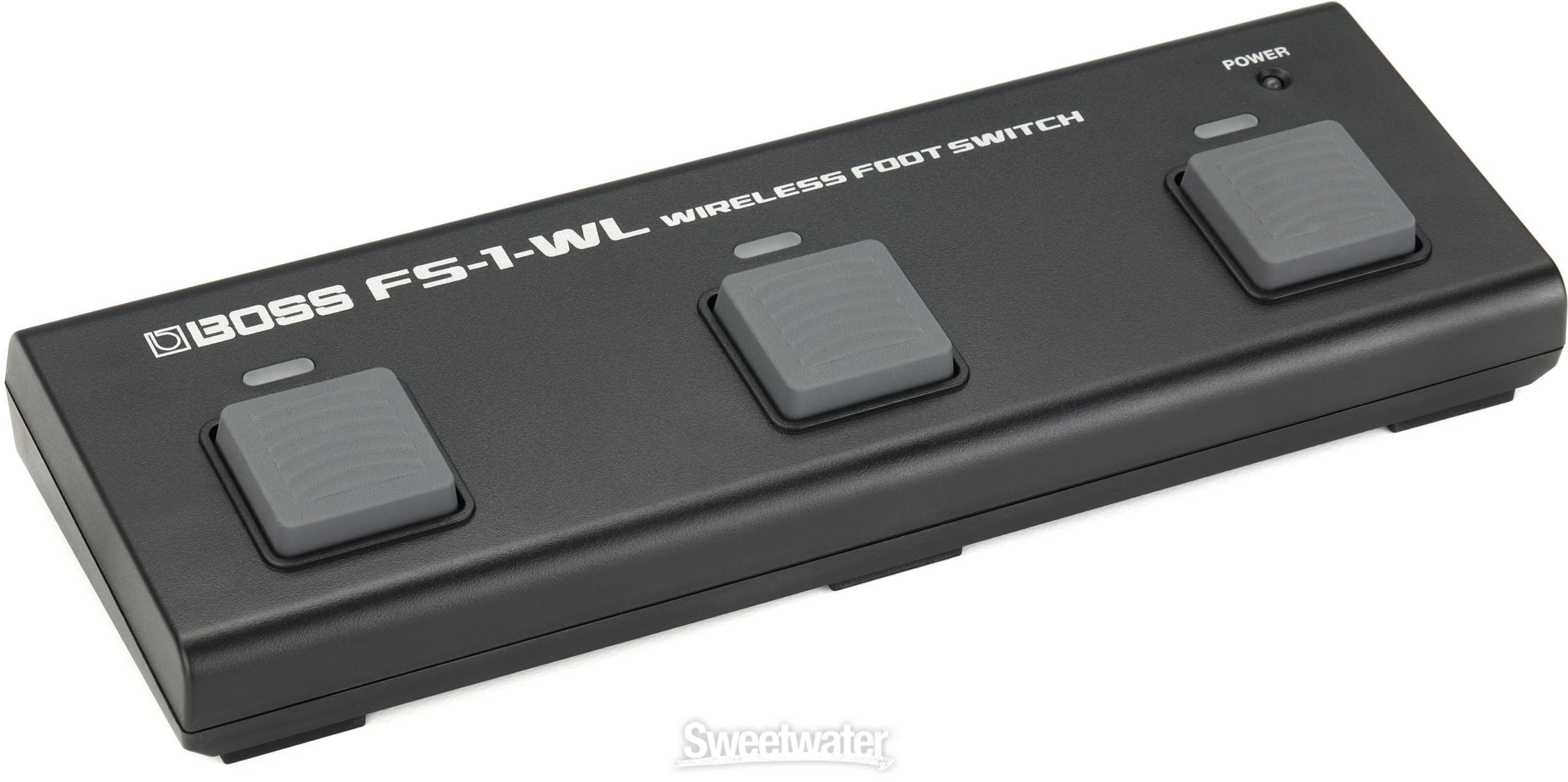 Boss FS-1-WL Bluetooth Wireless Footswitch Reviews | Sweetwater