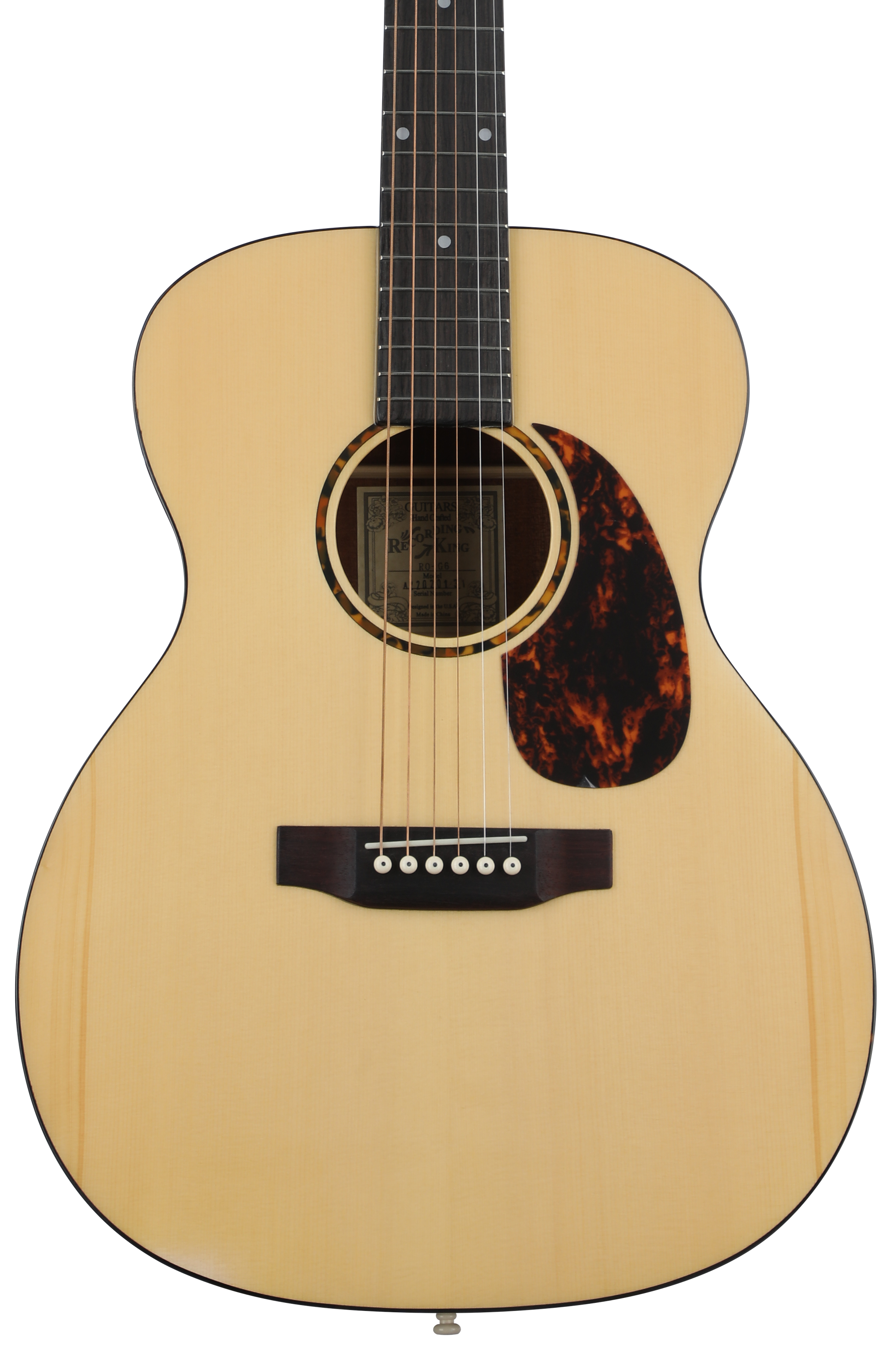 Recording King G6 Series 000 Acoustic Guitar - Gloss Natural