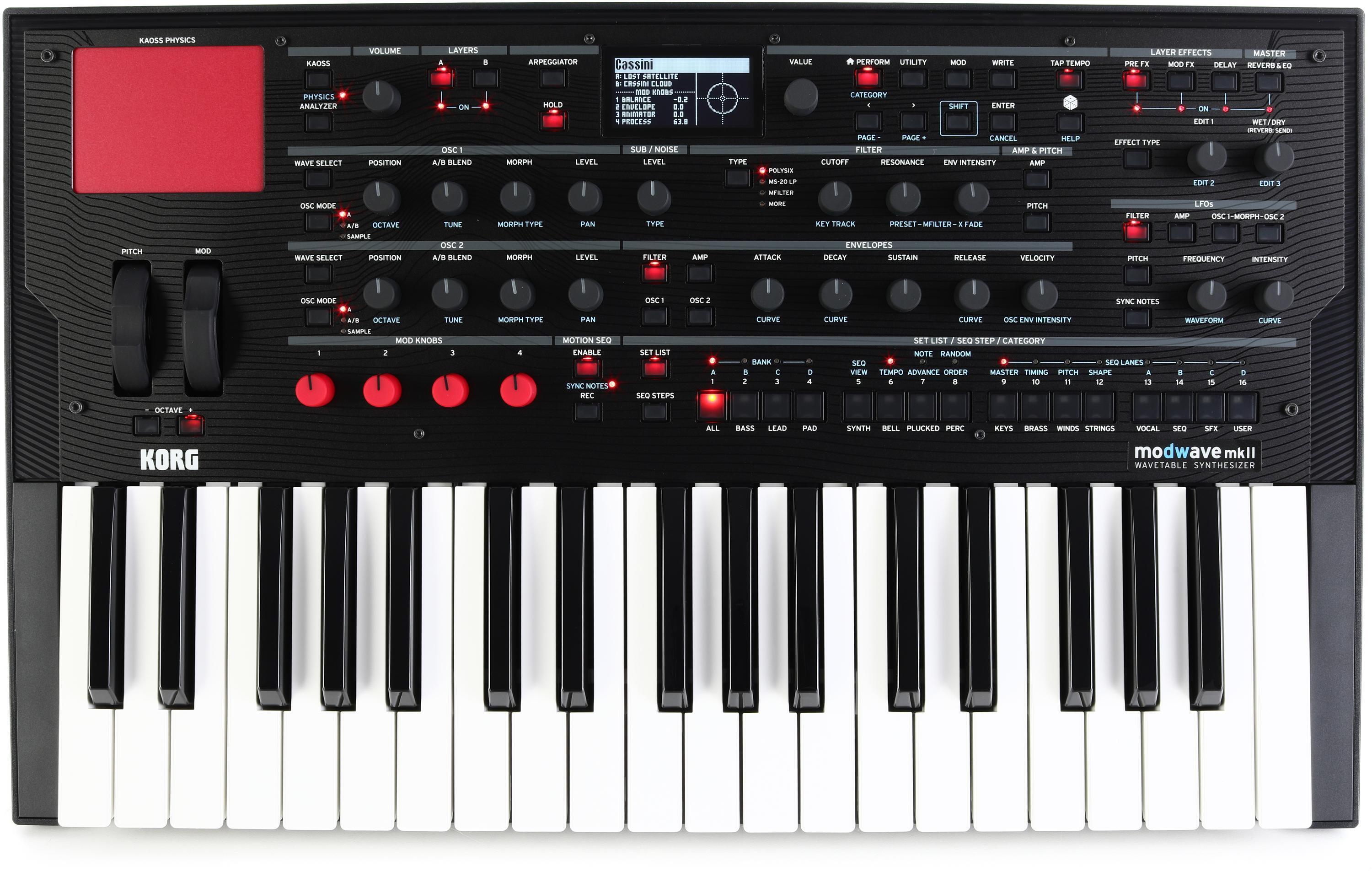 Korg wavestate mk II 37-key Wave Sequencing Synthesizer | Sweetwater