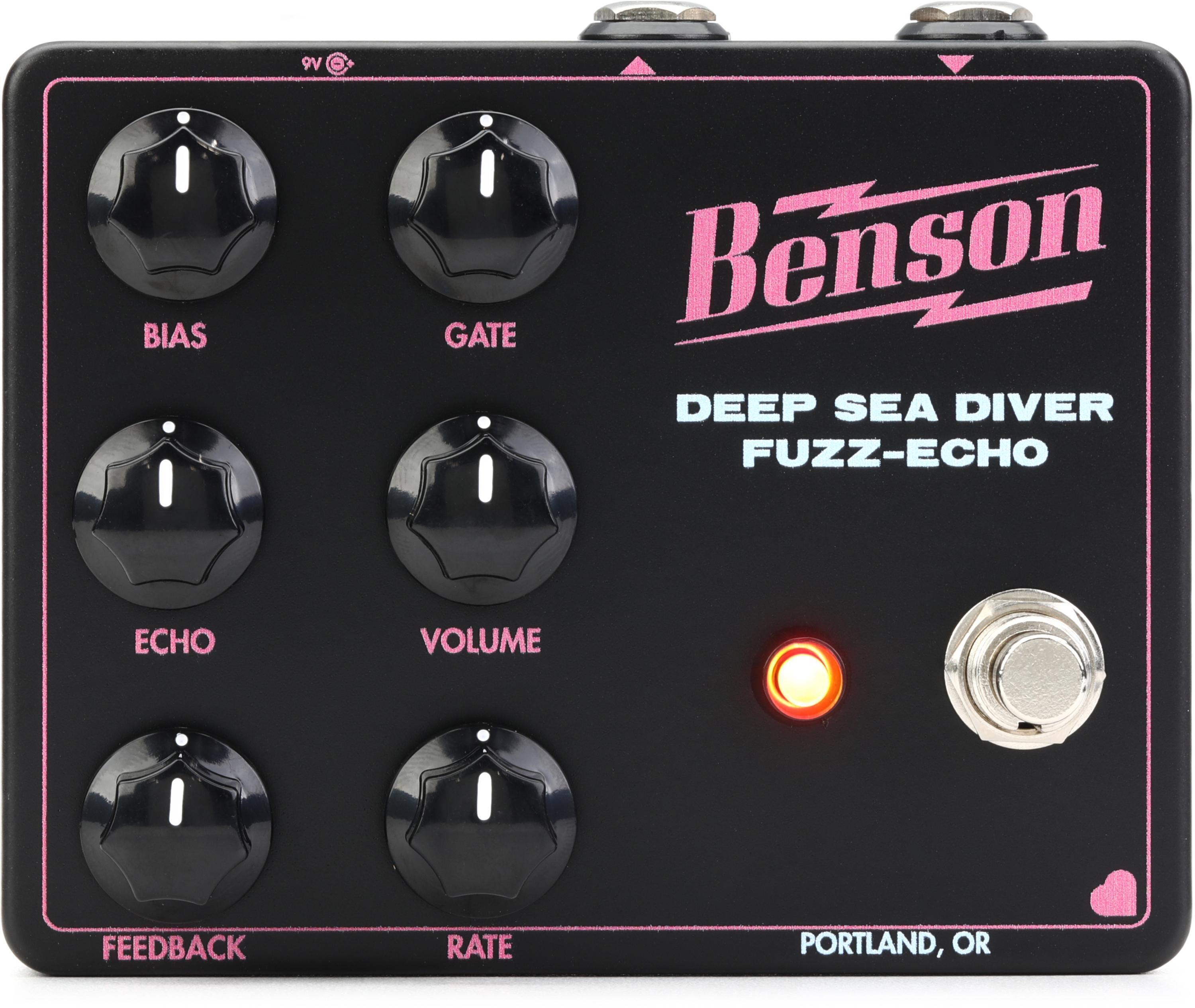 Benson Amps Germanium Fuzz Pedal - Studio Black | Sweetwater