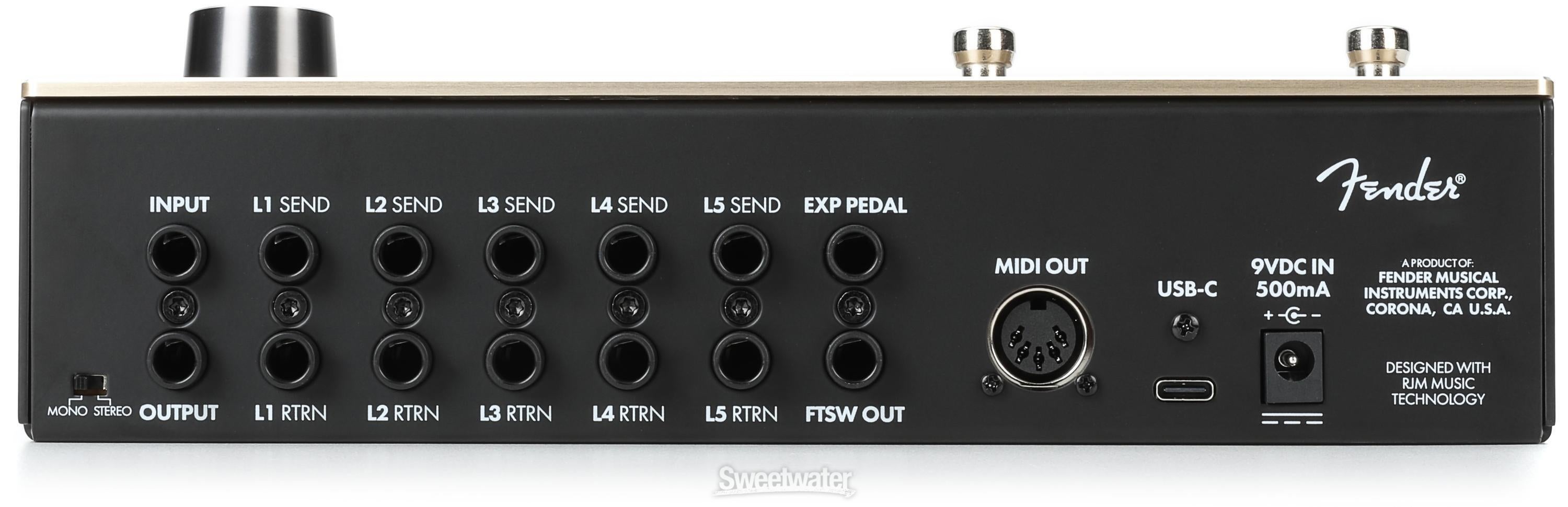 Fender Switchboard Effects Operator | Sweetwater