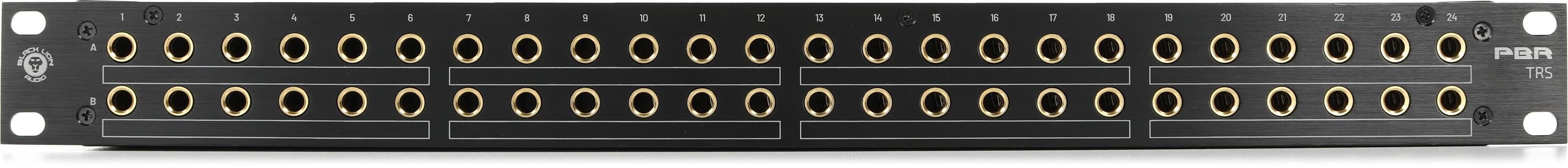 dbx PB-48 48-point 1/4 inch TRS Balanced Patchbay | Sweetwater