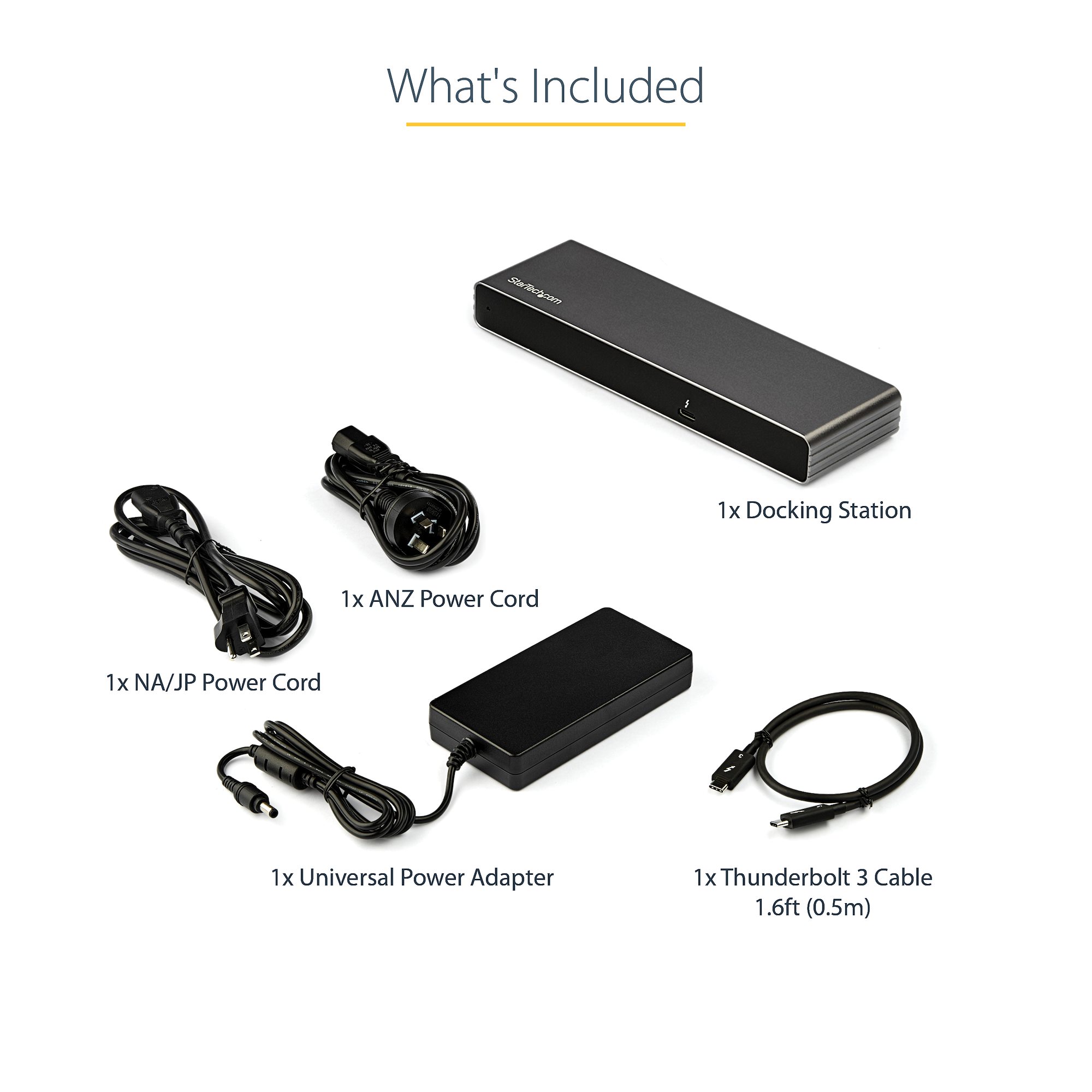 Thunderbolt 3 ドック／サンダーボルト3ドッキングステーション