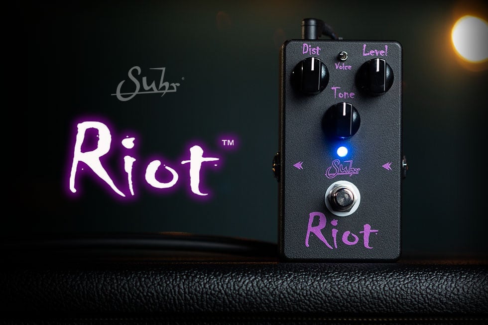 Suhr Riot ギターエフェクター パープル Riot | Suhr.com