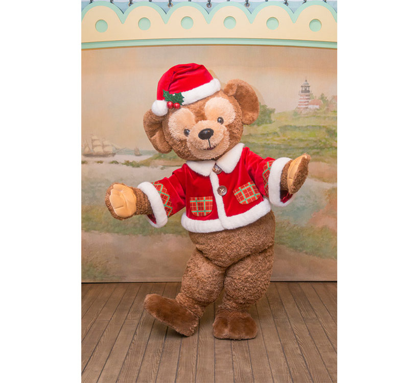 公式】ダッフィーがサンタさんに大変身！ダッフィーのクリスマス