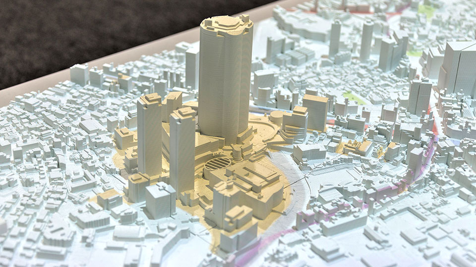 3Dプリンタを使った都市模型」制作｜活用事例｜都市づくりの