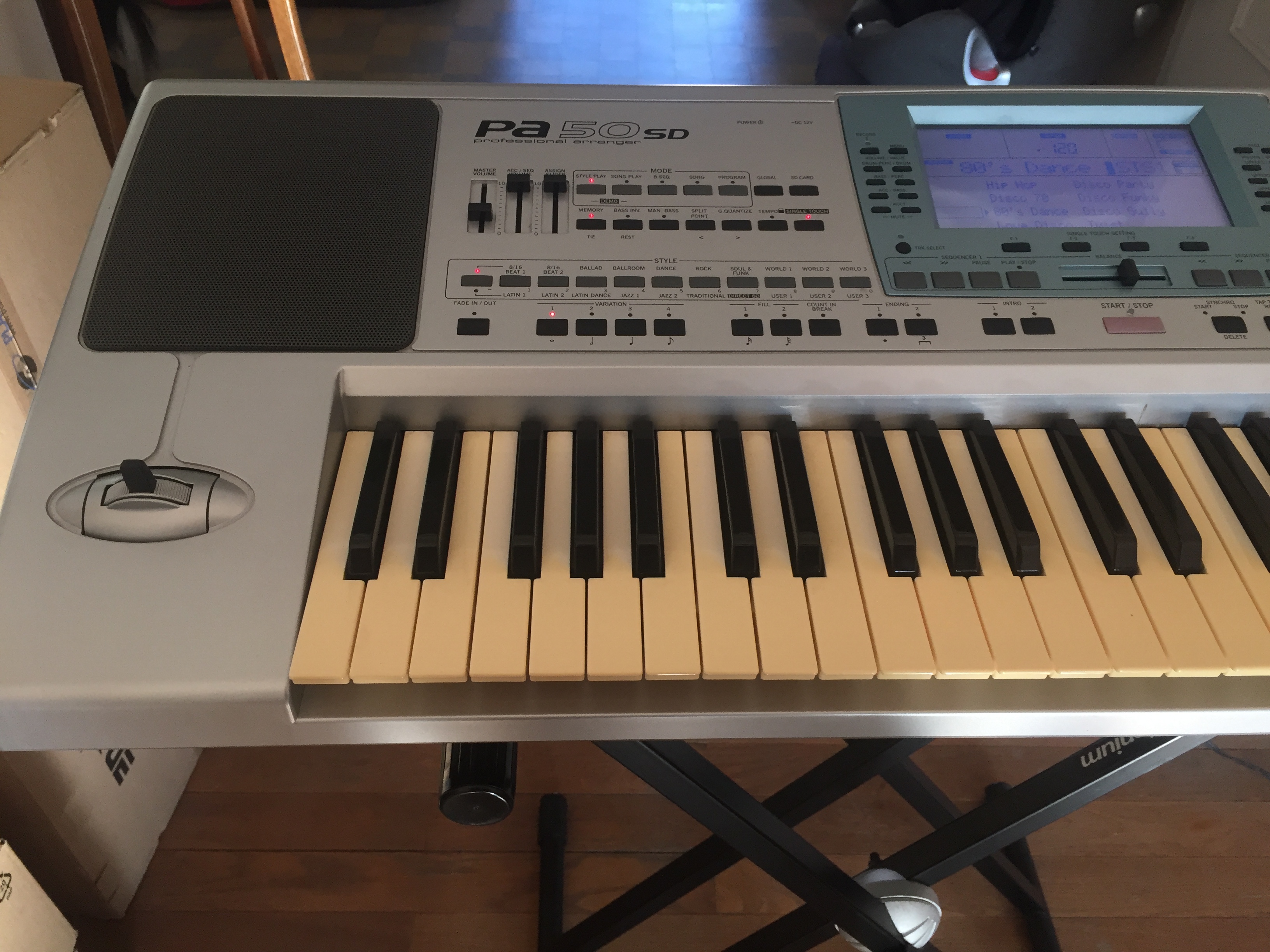 Pa50 - Korg Pa50 - Audiofanzine