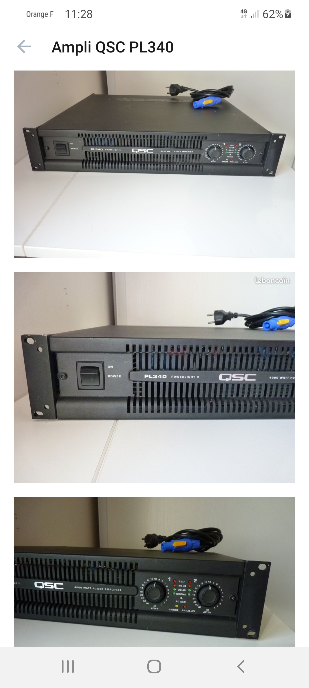 PL340 - QSC PL340 - Audiofanzine