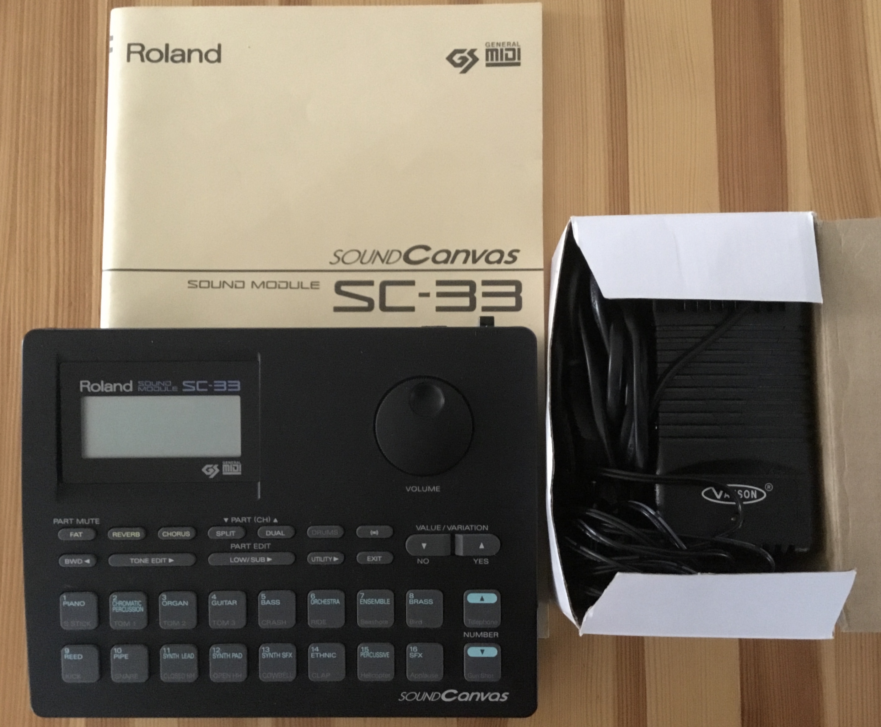 SC-33 - Roland SC-33 - Audiofanzine
