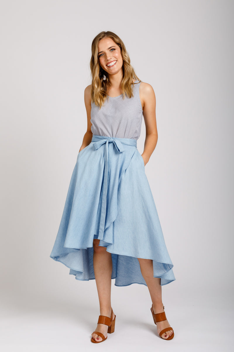 Cascade Skirt Sewing Pattern | Megan Nielsen Patterns