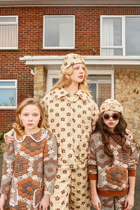 FISH & KIDS〛 PATCHWORK DRESS WITH COLLAR (Kids and Women) – Melty