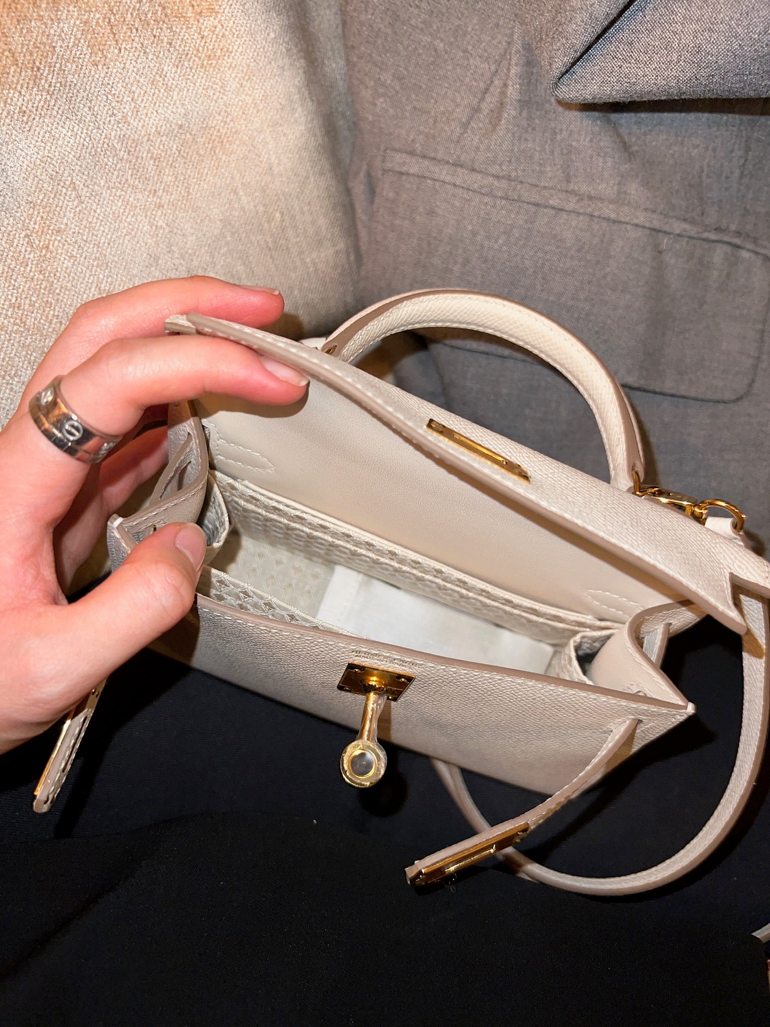 Ultra-Thin Silk Organizer for Hermès Mini Kelly 20 | Merandi World