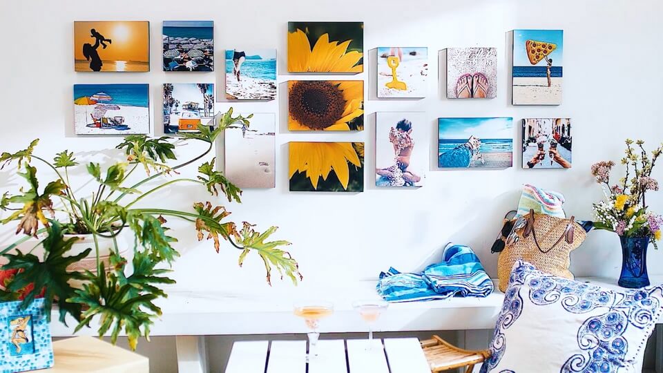 オリジナルフォトパネル, キャンバスプリント,フォトフレーム,スクエア