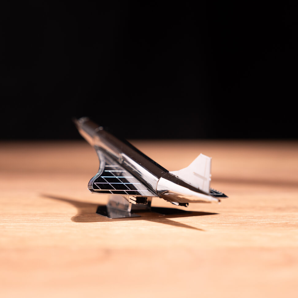 JAL 幻のコンコルド 金属模型 CONCORDE 昔の幻が模型になって現れた