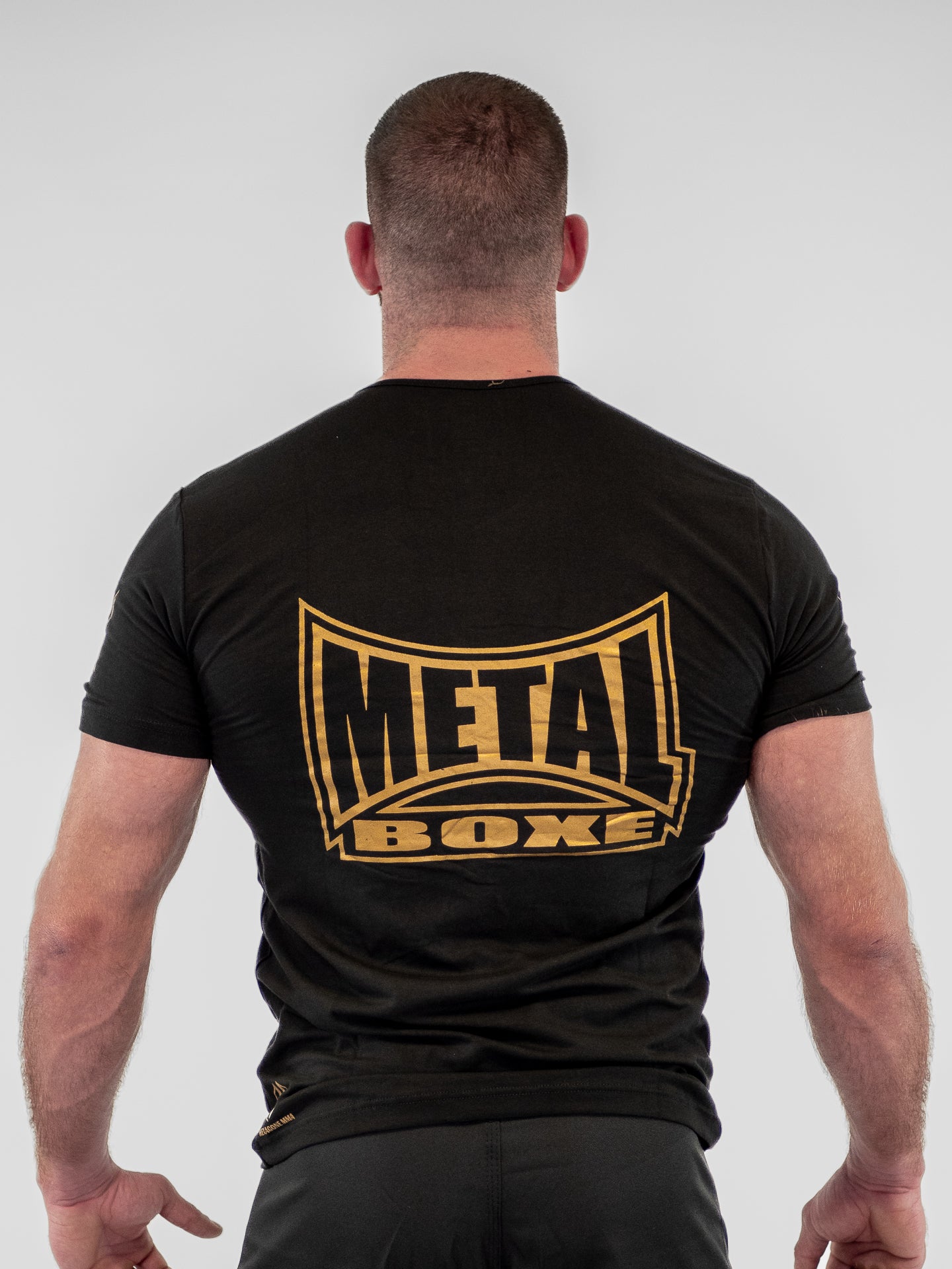 MEN'S BLACK HEXAGON MMA T-SHIRT