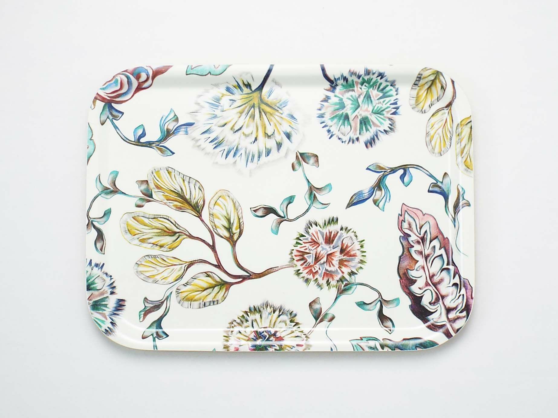 花柄 おしゃれ トレー カフェサイズ｜スウェーデン オーリー社