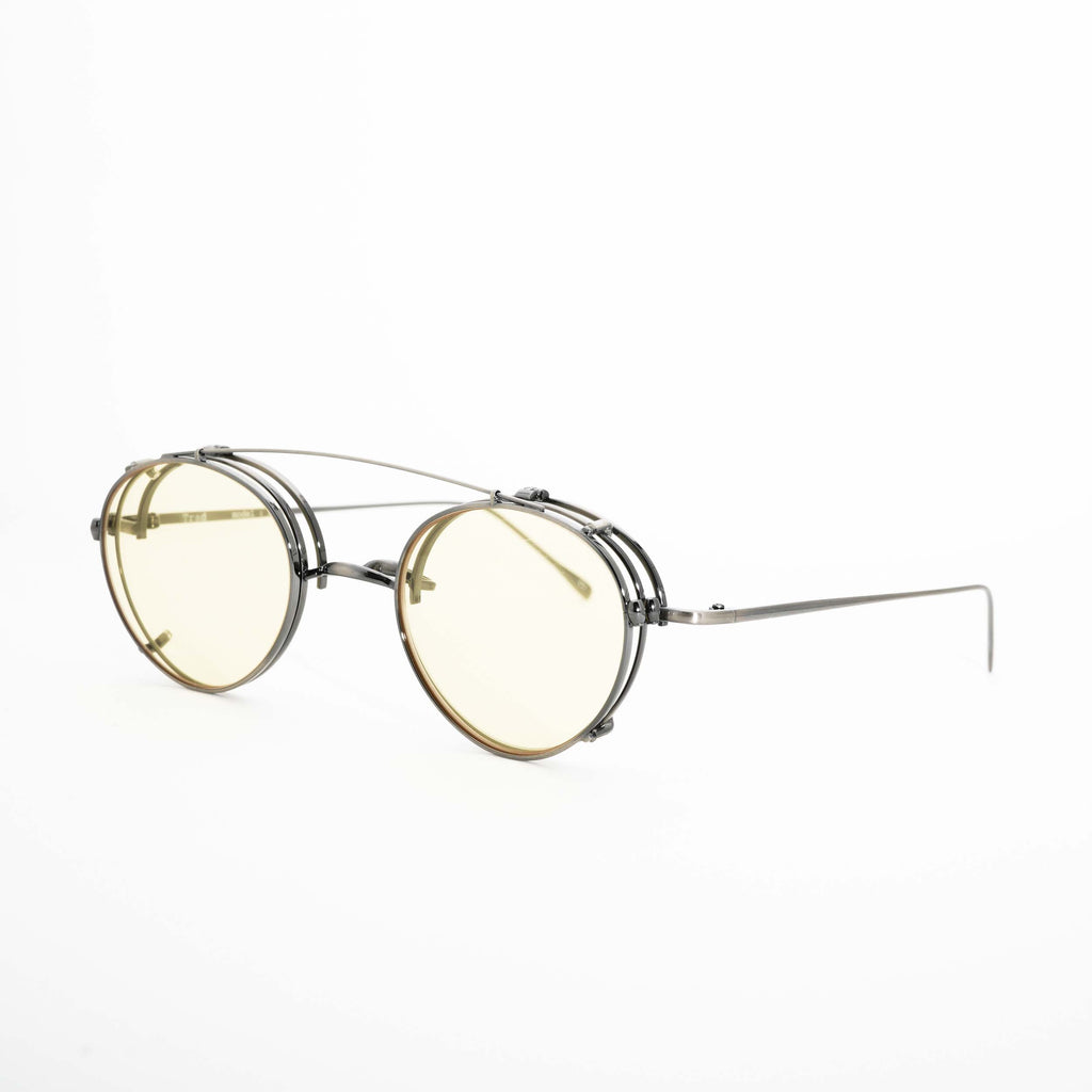 TRAD）Lotus [跳ね上げレンズ / 度なしブルーライトカットレンズ