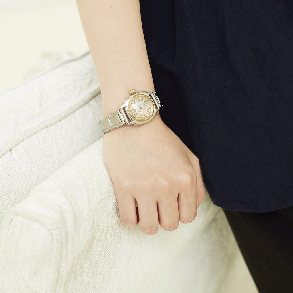 Vague Watch Co.）Coussin Early Stainless Belt [ アンティーク腕時計