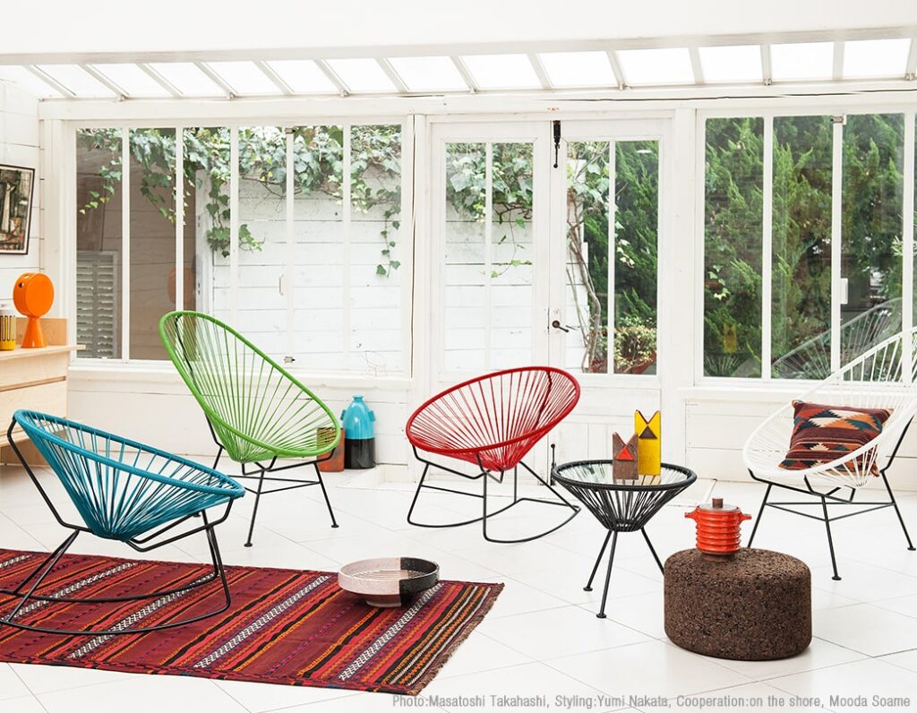 新商品 アカプルコチェアシリーズ 数量限定カラー「クラシックレッド