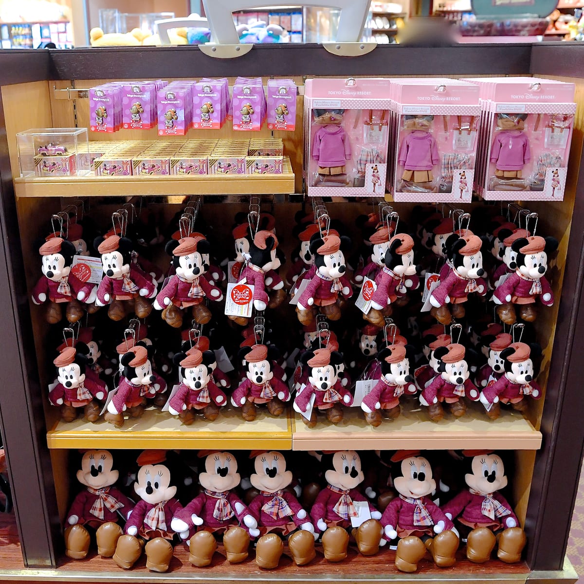 秋コスチュームのミニーマウス！東京ディズニーランド「ミニーの