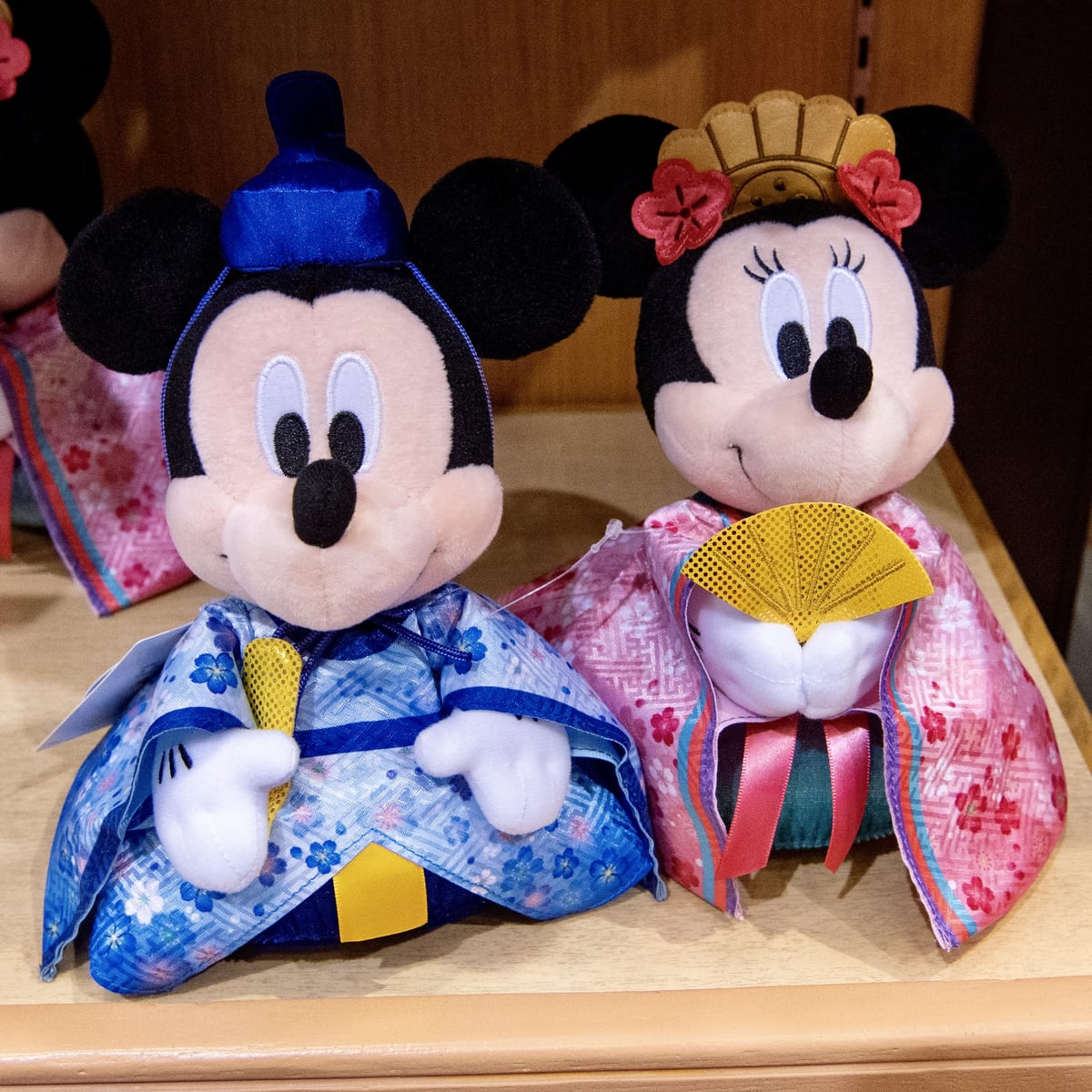 お内裏様ミッキーとお雛様ミニーのぬいぐるみ！東京ディズニーランド