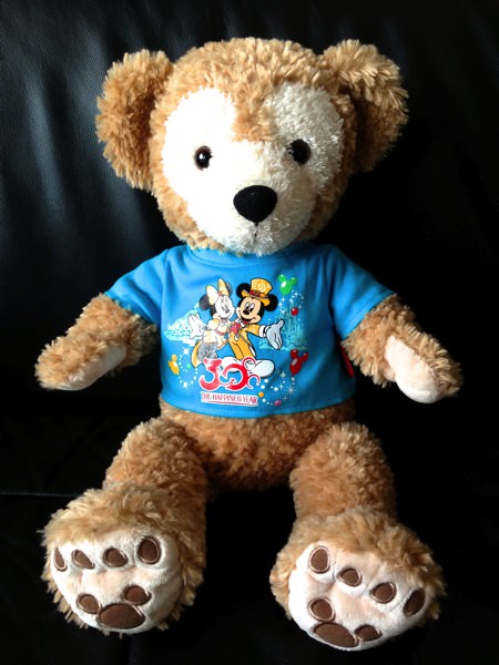 30周年のダッフィーコスチューム（おそろい水色Tシャツ）☆ -