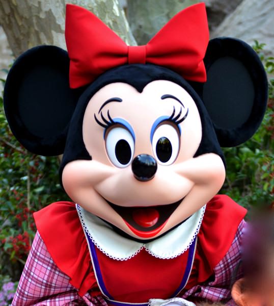 クリッターカントリーでベリー摘みのミニーマウス(ベリーちゃん