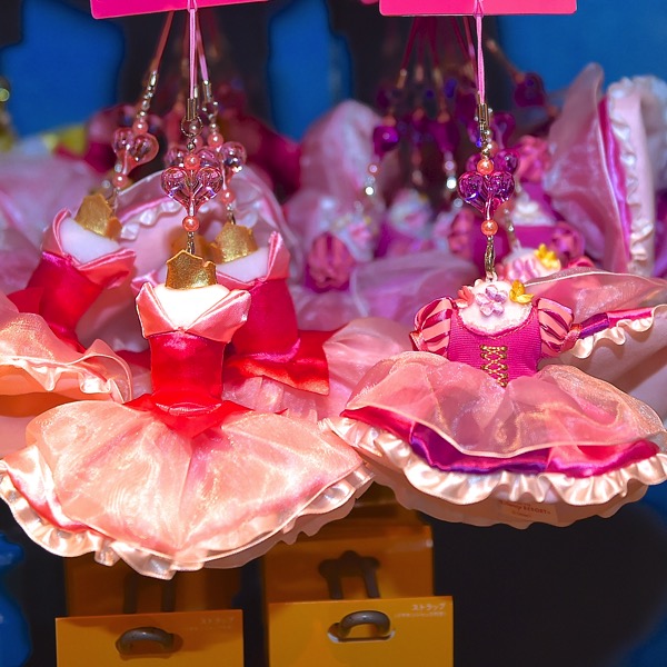 プリンセスたちのドレスモチーフ☆ディズニーランド携帯電話クリーナー -