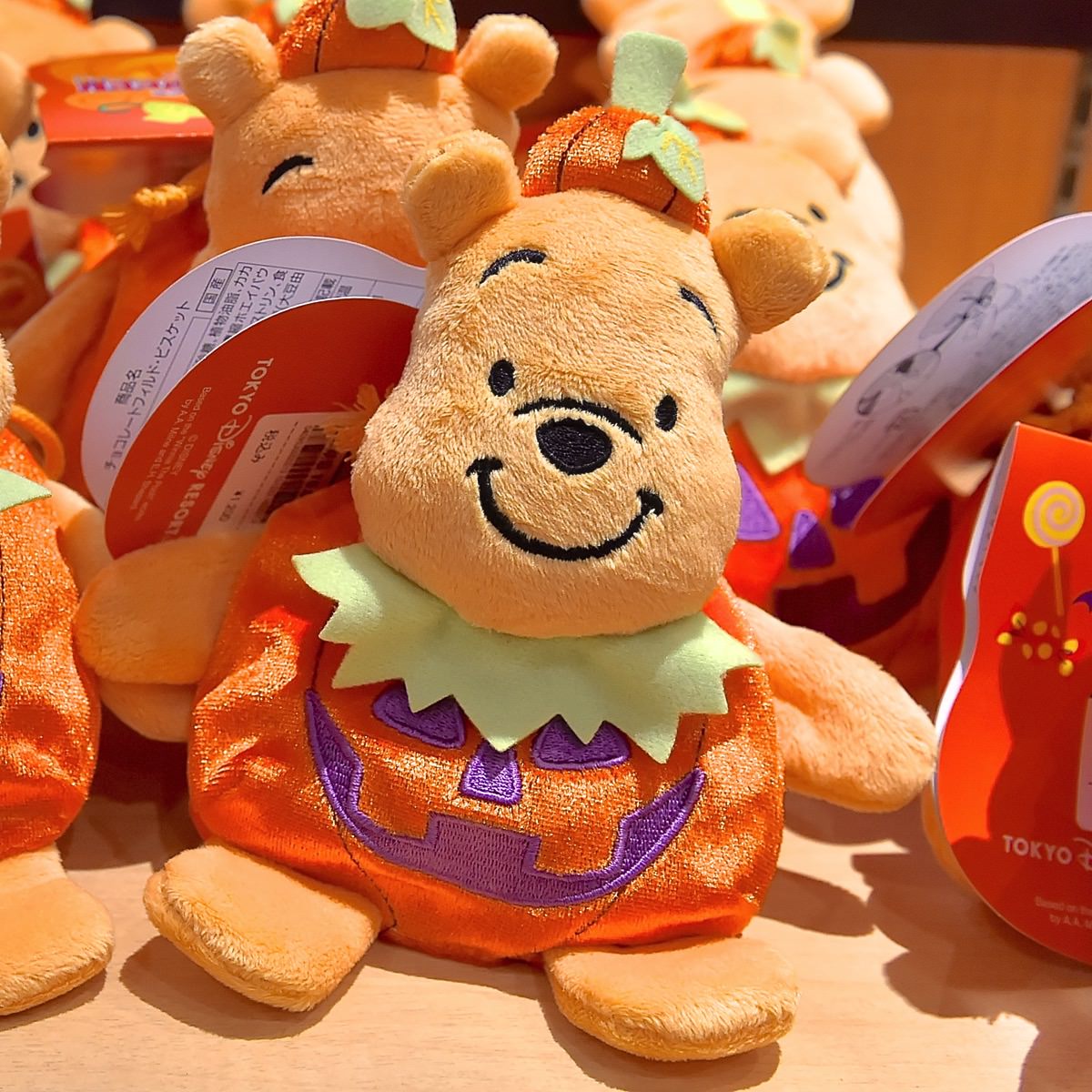 かぼちゃカラーがかわいいプーさん☆ディズニーハロウィーン2015くまの