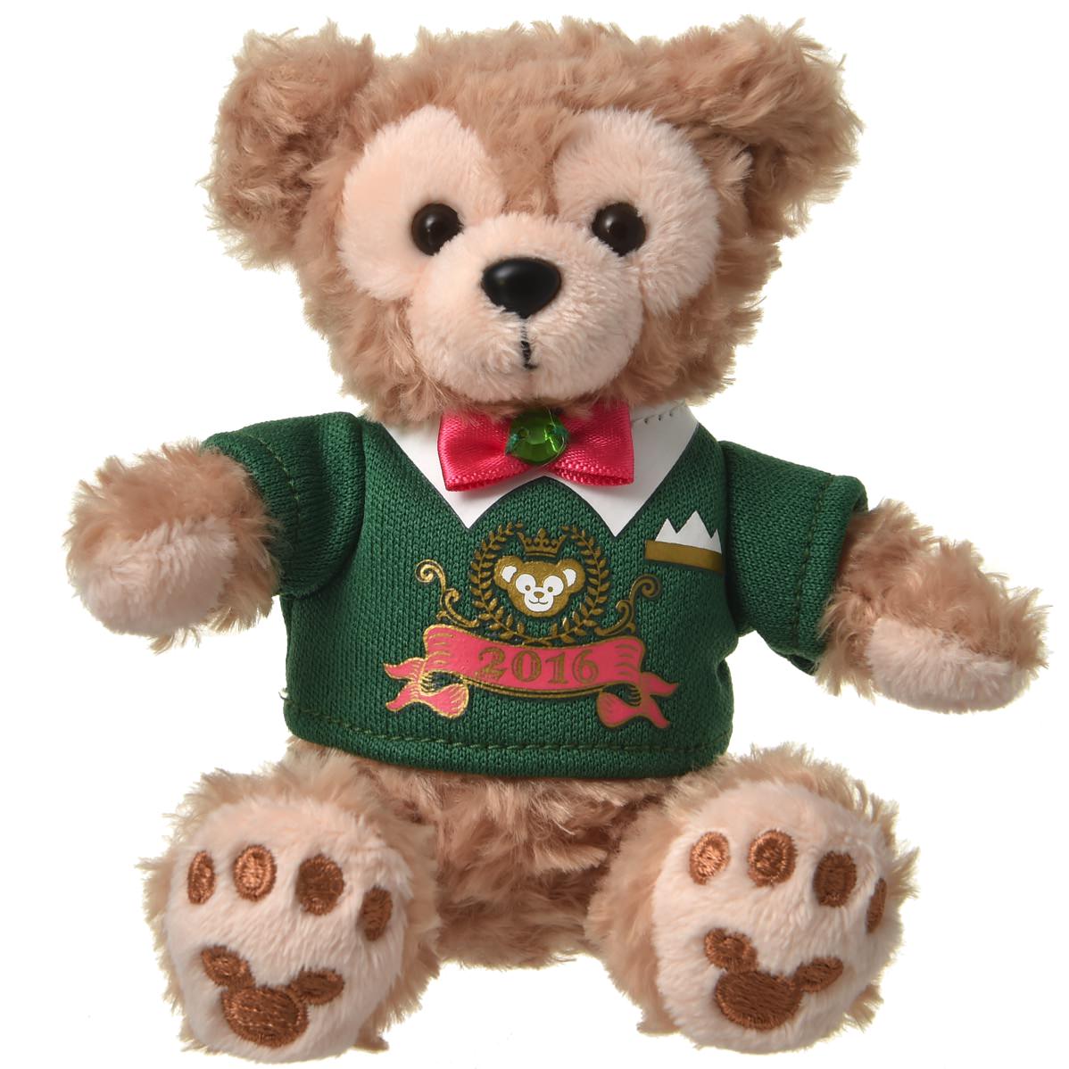 2016年は緑とピンクのコスチューム☆ダッフィーコレクションドールセット -