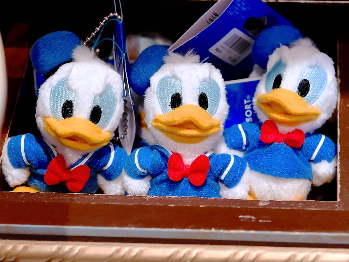 5種類の表情がかわいい☆東京ディズニーランド・ドナルドぬいぐるみ