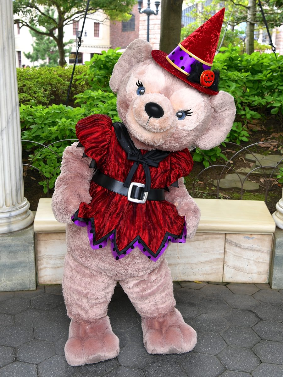 海賊&魔女に仮装☆ダッフィー・シェリーメイ”ディズニーハロウィーン