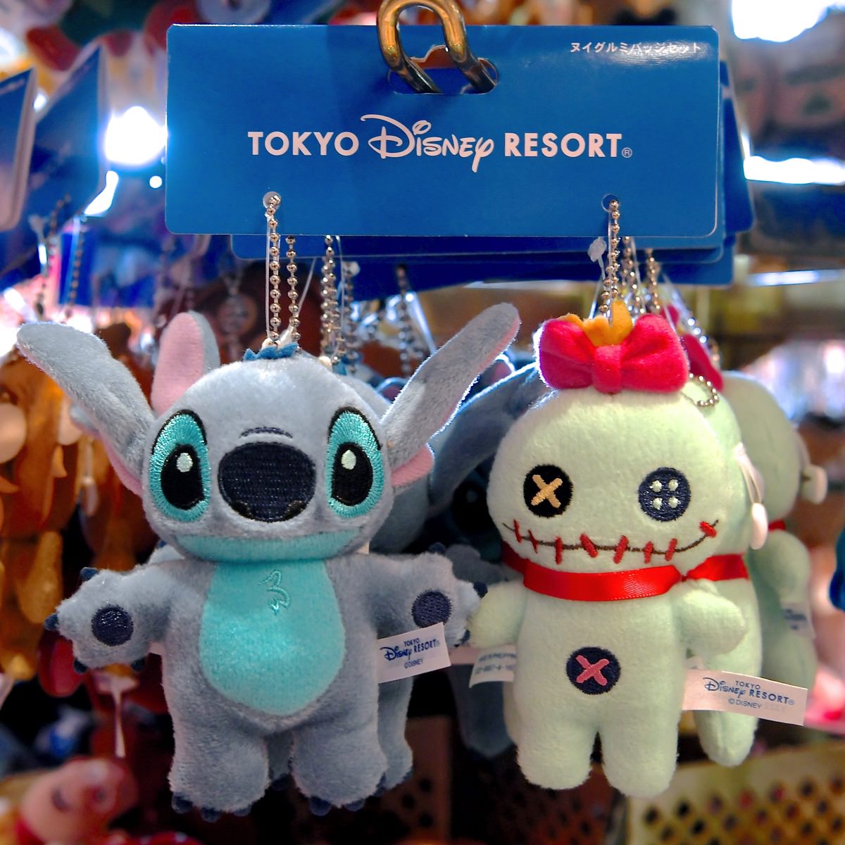 かわいいペアやトリオセット！東京ディズニーランド ぬいぐるみバッジ