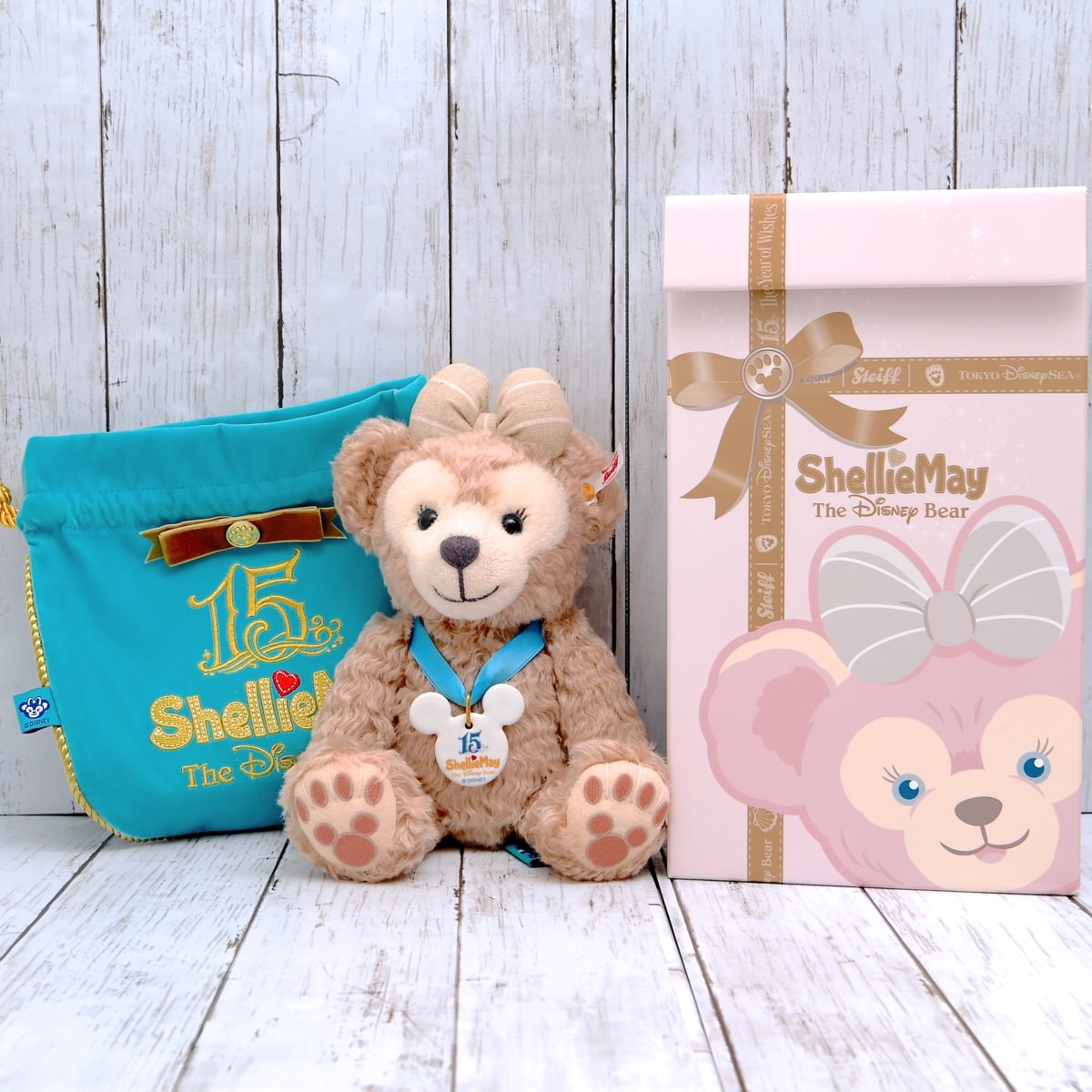 15周年はシェリーメイ！東京ディズニーシー「シュタイフ」プロデュース