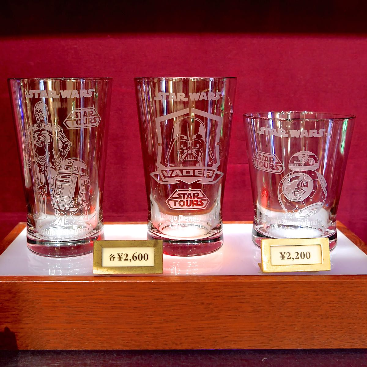 ダース・ベイダー・R2-D2&C-3PO・BB-8☆東京ディズニーランド『STAR