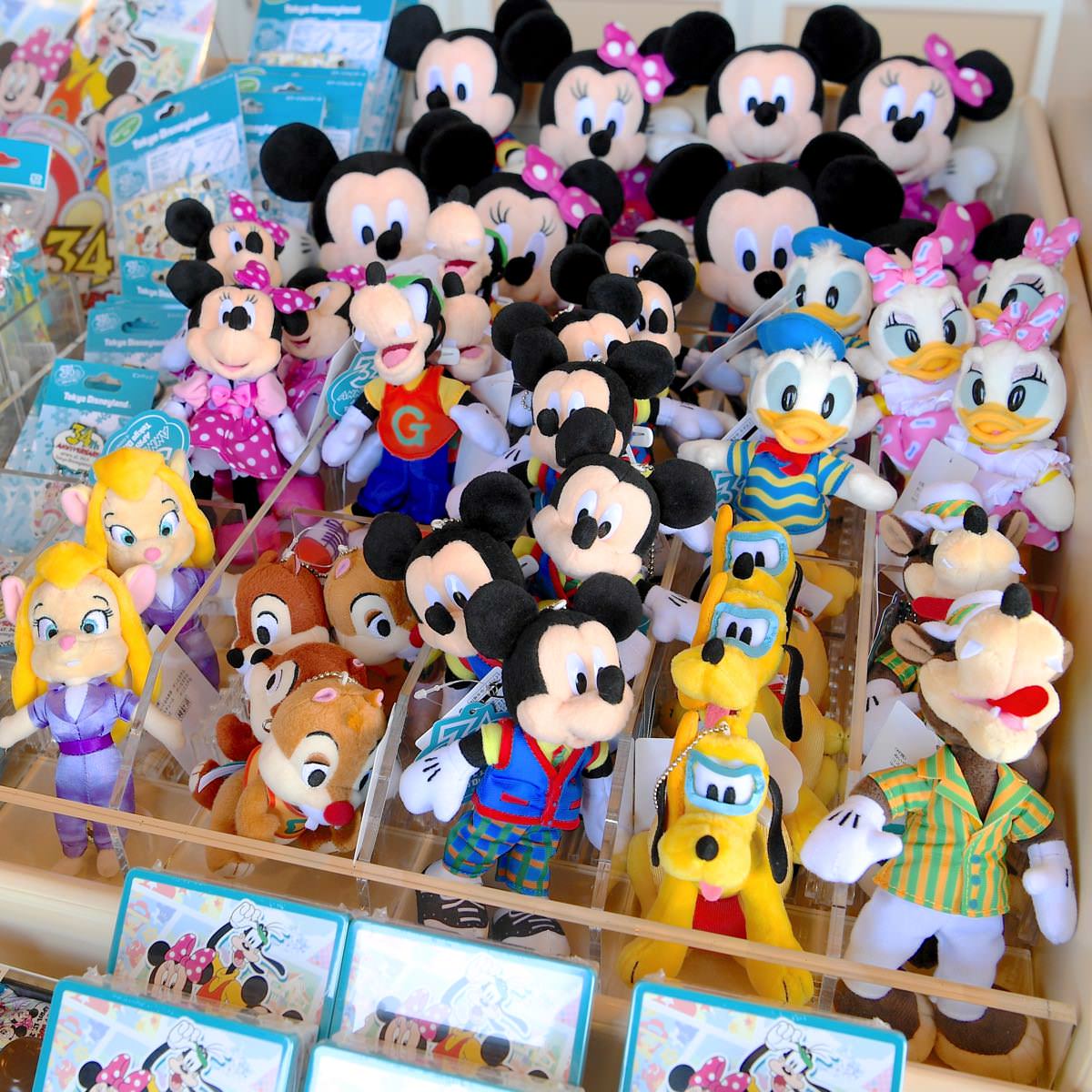 新品タグ付き】ディズニーランド34周年 トゥーンタウン ミッキーミニー