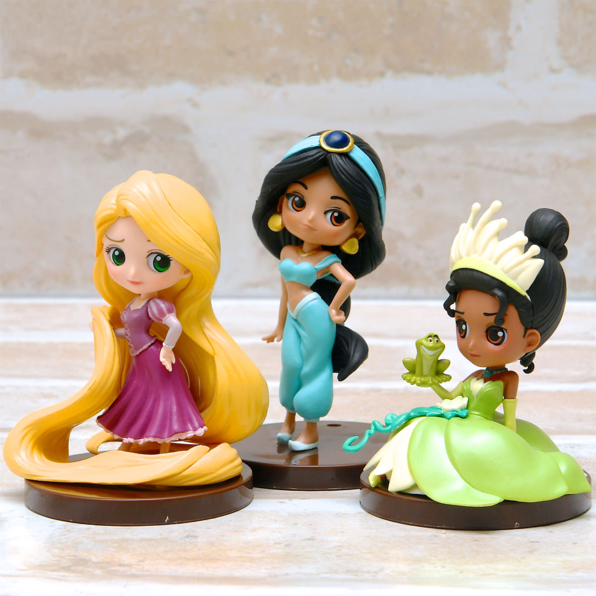 ラプンツェル・ジャスミン・ティアナ！バンプレスト「Q posket Disney