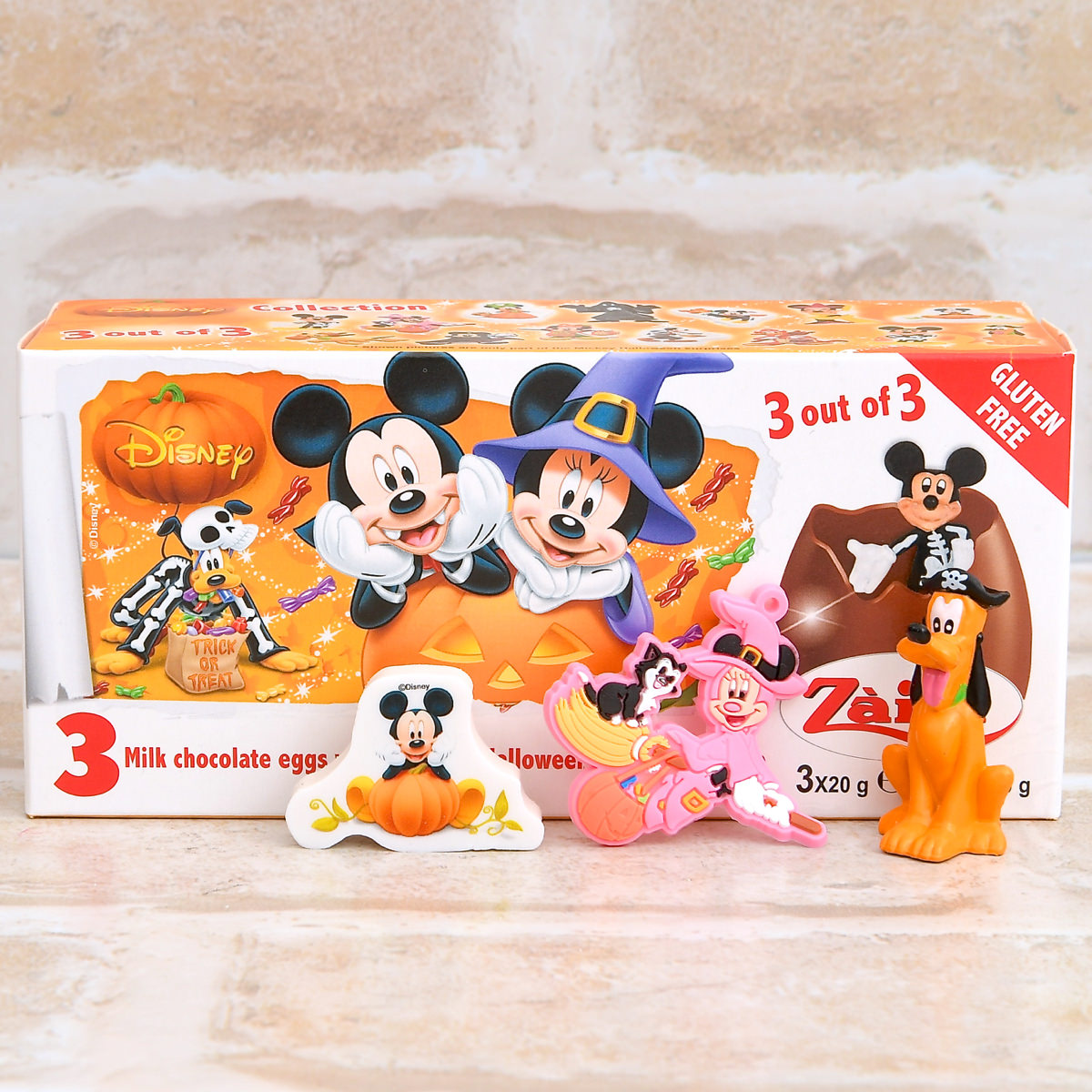 仮装したミッキーたちのフィギュア入り！Zaini ミッキー＆フレンズ