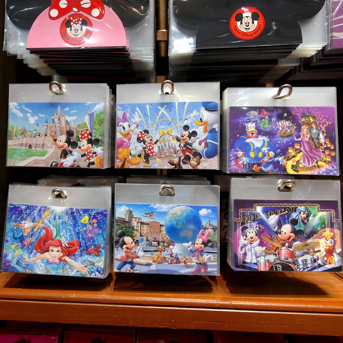 ビッグバンドビートも！東京ディズニーランド キャラクターポストカード -